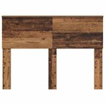 vidaXL Tête de lit Bois Ancien 120 cm Bois d'ingénierie