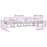 vidaXL Ensemble de canapés d'extérieur 4 pc Blanc et anthracite