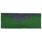 vidaXL Sacs de couchage type enveloppe 2 Pièces Vert 1 100 g 10°C