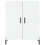vidaXL Buffet blanc 69 5x34x90 cm bois d'ingénierie