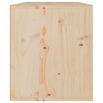 vidaXL Armoire murale 60x30x35 cm Bois de pin massif