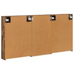 vidaXL Ensemble de Meubles de Salle de Bain 3 Pièces 140 x 14 5 x 70 cm