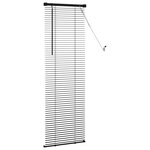 vidaXL Store Vénitien Réglable Noir 150 x 40 cm PVC