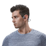 Casque à conduction osseuse bluetooth shokz openrun gris
