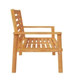 vidaXL Canapé de jardin 120 cm bois d'acacia massif