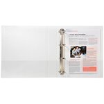 Classeur Pp Personnalisable Kreacover - 4 Anneaux En D 40mm - A4 Maxi - Blanc - X 10 - Exacompta