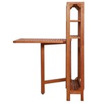 vidaXL Mobilier de bistro pliable 3 Pièces Bois d'acacia solide
