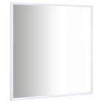 vidaXL Miroir Blanc 60x60 cm