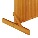 vidaXL Écran de confidentialité Marron 79.5 x 50 x 200 cm