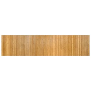 vidaXL Tapis rectangulaire naturel 70x300 cm bambou