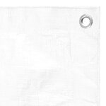 vidaXL Bâche 180 g/m² 4x8 m Blanc PEHD
