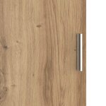 vidaXL Highboard chêne artisanal 35 x 39 x 168 cm Bois d'ingénierie