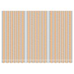 vidaXL Tissu de remplacement pour auvent rayures multicolores 4 5x3 m
