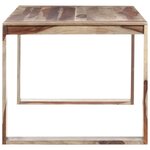 vidaXL Table de salle à manger 180x90x76 cm Bois solide