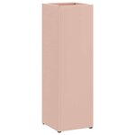 vidaXL Porte-parapluie avec stockage Rose 15 5 x 15 5 x 49 cm Métal
