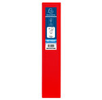 Classeur personnalisable Kreacover A4 Maxi 4 Ax Diam 40mm Dos 60 mm Rouge x 10 EXACOMPTA