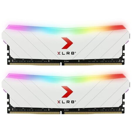 Mémoire RAM - PNY - XLR8 Gaming EPIC-X RGB™ DDR4 3600MHz 2x8GB – White Edition -  (MD16GK2D4360018XWRGB)