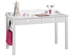 AMORI Bureau laqué blanc