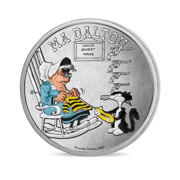 Mini-médaille Ma Dalton Lucky Luke