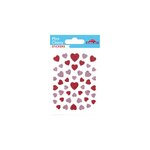 Stickers Roses rouges - Dorures et Paillettes - 1 8 cm