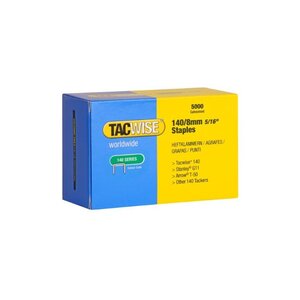 TACWISE Agrafes 140/8 mm  5.000 pièces  galvanisé