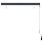 vidaXL Store roulant d'extérieur 140x250 cm Bleu et blanc