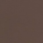 vidaXL Chaise à bascule Marron foncé Tissu