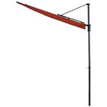 Madison parasol de balcon sun wave 270x150 cm rouge brique