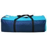 vidaXL Tente de camping pour 6 personnes bleu et bleu clair