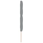 Tête de lit vidaXL en tissu gris clair avec boutons 160 cm