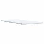 vidaXL Sommier à lattes de lit et matelas Bleu foncé 80x200 cm Velours