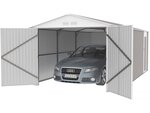 Garage métal "nevada" avec porte battante - 18 56 m²