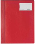 chemise à lamelles, format A4, en PVC, rouge DURABLE