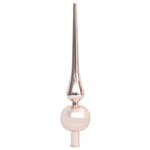 Vidaxl arbre de noël mince avec led et boules argenté 150 cm