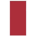 vidaXL Store enrouleur occultant rouge largeur du tissu 110 7 cm