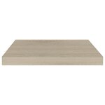 vidaXL Étagère murale flottante chêne 50x23x3 8 cm MDF