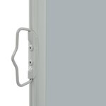 vidaXL Auvent latéral rétractable de patio 80x300 cm Gris