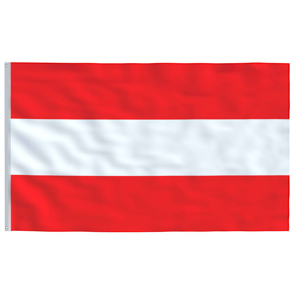 vidaXL Drapeau Autriche 90x150 cm