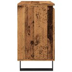 vidaXL Armoire de salle de bain vieux bois 58x33x60 cm bois ingénierie