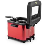 KITCHENCOOK - FR1010_RED - Friteuse - 900W - 1,5L - Rouge