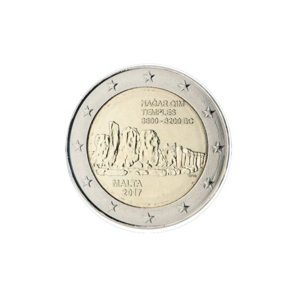 Malte 2017 - 2 euro commémorative temple