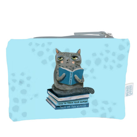 Pochette en coton Crasy Cat by Allen