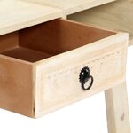 vidaXL Table basse 100x60x40 cm Bois de manguier massif