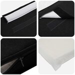vidaXL Tête de lit capitonnée Marron et Noir 150 cm Pin massif