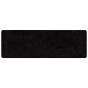 vidaXL Tapis Couloir Noir 50 x 150 cm