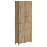 vidaXL Ensemble de Meubles 2 Pièces 66 x 34 5 x 90 cm Bois d'ingénierie