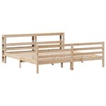 vidaXL Cadre de lit sans matelas 180x200 cm bois massif de pin
