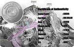 Pièce de monnaie en Argent 1 Dollar g 3.11 (1/10 oz) Millésime 2026 MOUNT EVEREST 1/10 (PRÉCOMMANDE)