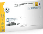 Prêt-à-Poster - Lettre recommandée mobile - 50g  - Enveloppe à l'unité