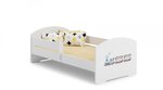 Lit enfant LUK BAR 140x70 Train avec matelas